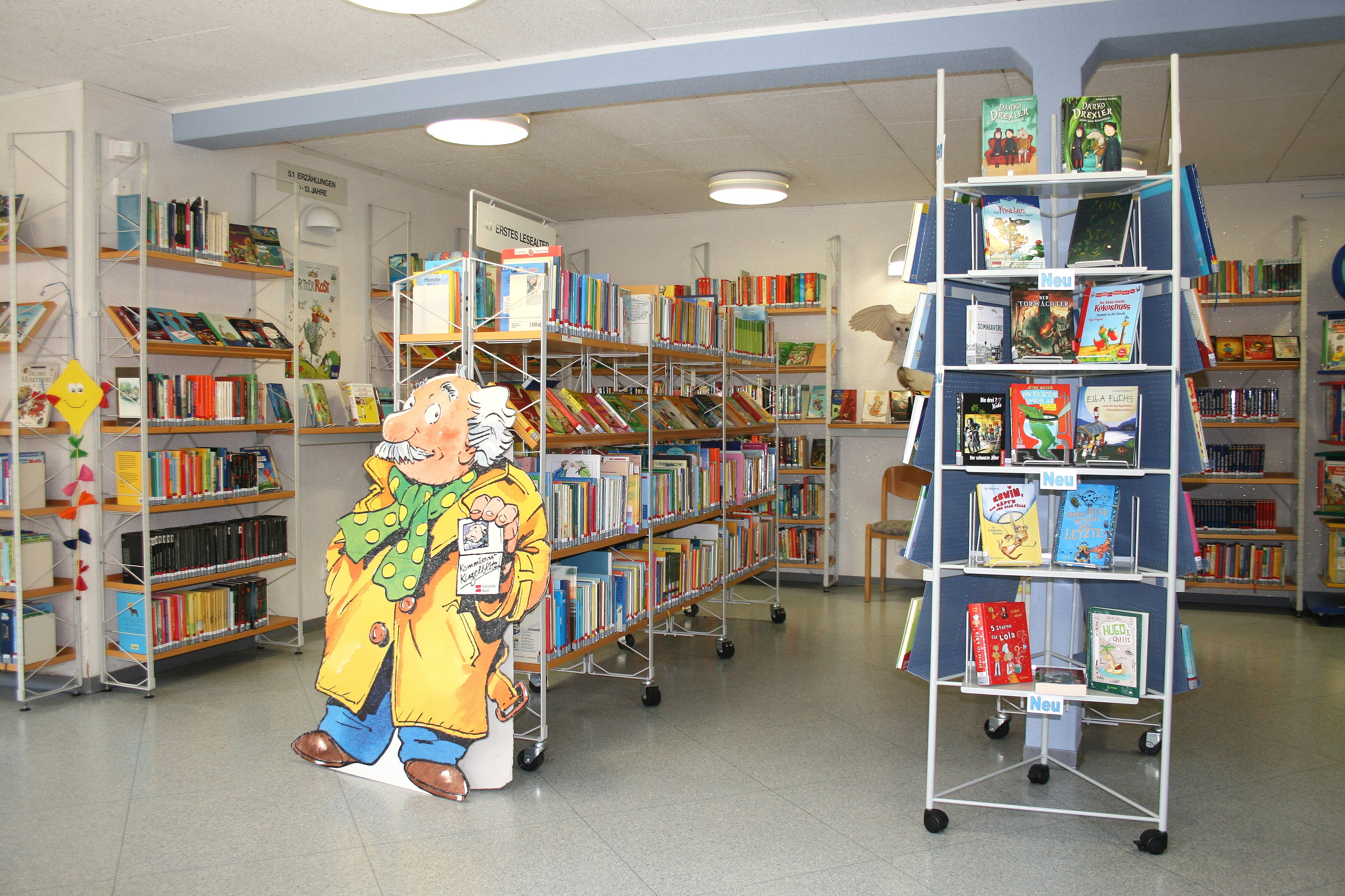 Kinderbuchabteilung der Bücherei