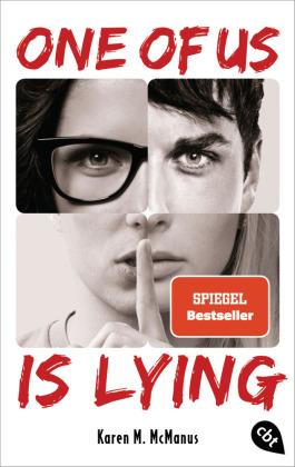 Buchcover "One of us is Lying" Bildrechte: cbj-Verlag